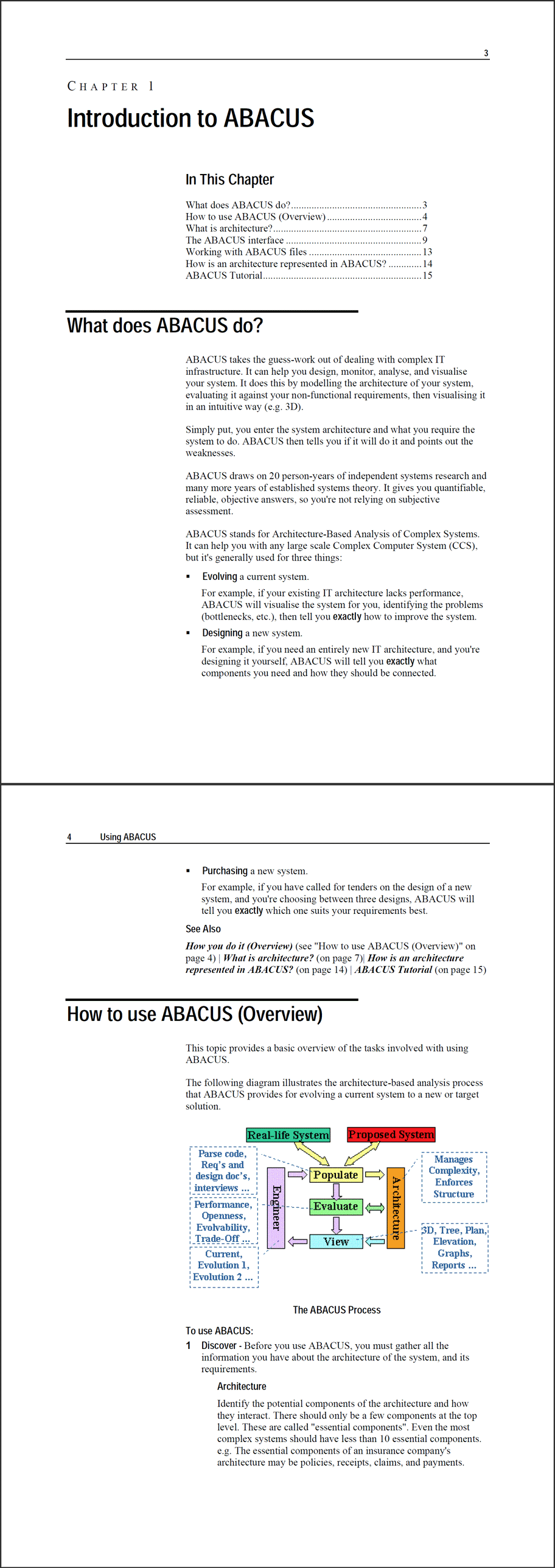 ABACUS Printed Manual
