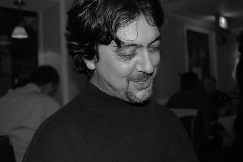 Black & white photo of Bill Slawski