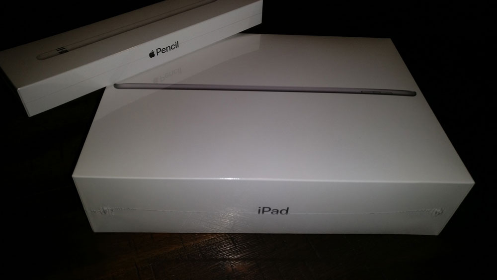 Boxed gift iPad from technical copywriting client